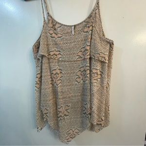 Blush and gray cami